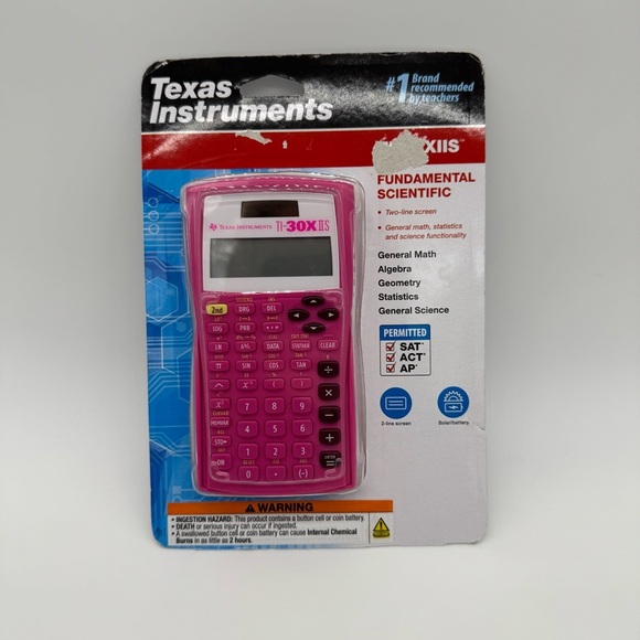 Texas Instruments TI-30X11S Pink Scientific Calculator - Picture 1 of 4